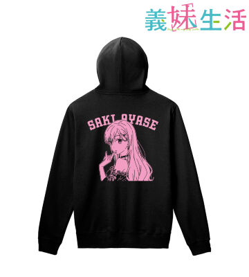 綾瀬沙季 バックプリントパーカー