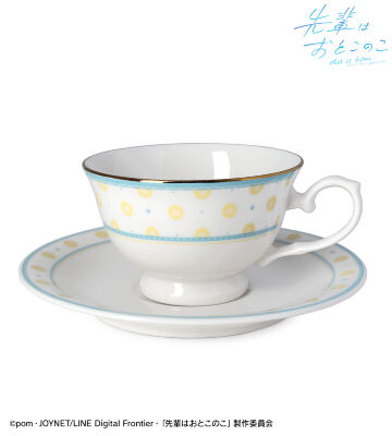 花岡まこと モチーフ カップ&ソーサー