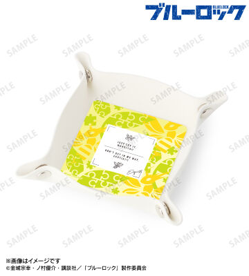 潔 世一＆蜂楽 廻 モチーフ PUレザーマルチトレー