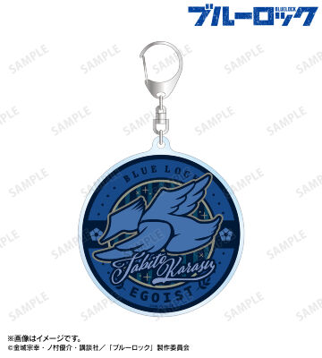 烏 旅人 モチーフ アクリルキーホルダー