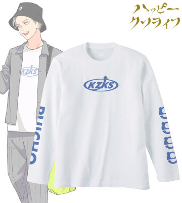 描き下ろし 粕谷京太郎 わくわくショッピングver. 着用ロングTシャツ