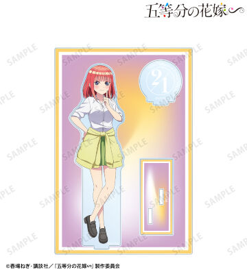 五等分の花嫁 UGCコラボ 第7弾 特大アクリルスタンド 中野一花 五等分の花嫁∽ - 描き下ろし 中野一花 チャイナドレスver. 特大