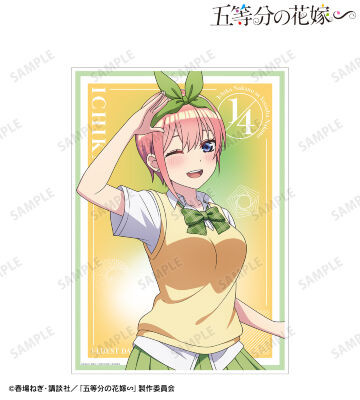 五等分の花嫁∽ - 中野二乃 grunge CANVAS A3マット加工ポスター