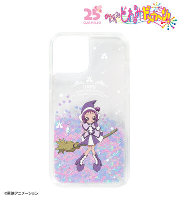 描き下ろし おんぷ 魔女界へ行くどれみたちver. グリッターiPhoneケース
