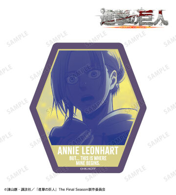 アニ 場面写ダイカットステッカー
