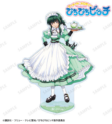 ぴちぴちピッチ　カクテルグラス　るちあ　波音　リナ　アクリルスタンド　アクスタ ぴちぴちピッチ」るちあ、波音、リナが描き下ろし♪ アクスタや