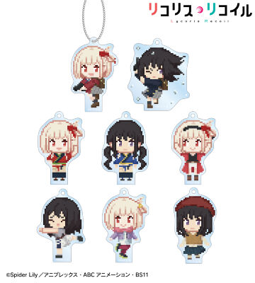 トレーディング DOT DOT アクリルキーホルダー
