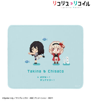 錦木千束&井ノ上たきな DOT DOT マウスパッド