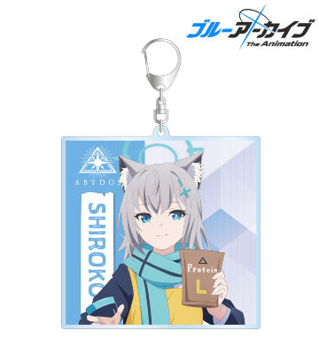 描き下ろし シロコ ショップ店員ver. BIGアクリルキーホルダー