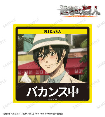 ミカサ 場面写ダイカットステッカー vol.2