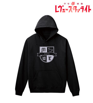 天堂 真矢 エンブレムモチーフパーカー