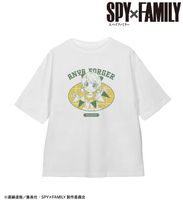 描き下ろし アーニャ・フォージャー ホリデーパーティーver. BIGシルエットTシャツ ver.A