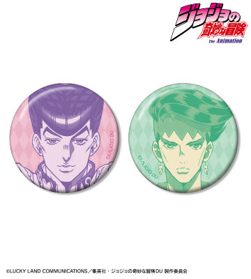 東方仗助&岸辺露伴 缶バッジ2個セット
