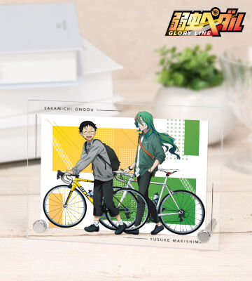 描き下ろし 小野田 坂道&巻島 裕介 お出かけver. A6アクリルパネル