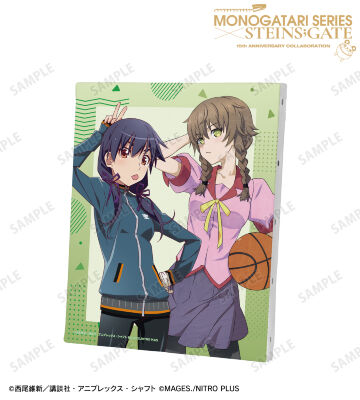 アニメ 物語シリーズ キャンバスアート 全6種 コンプリート 新品 未開封品 物語シリーズ×STEINS;GATE - 描き下ろし 千石撫子&漆原るか