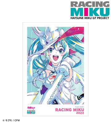 レーシングミク 2024Ver. Ani-Art A3マット加工ポスター ver.C