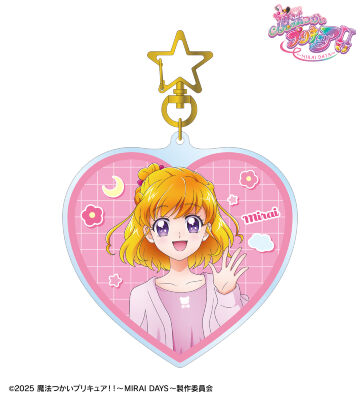 アクリルキーホルダー　プリキュア　プリティストア　みらい　リコ　ことは アクリルキーホルダー プリキュア プリティストア みらい リコ