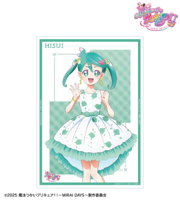 描き下ろし ひすい カラードレスver. A3マット加工ポスター