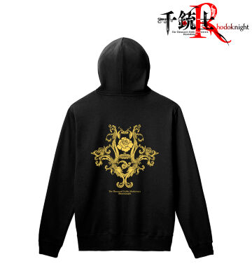 絶対高貴 バックプリントパーカー