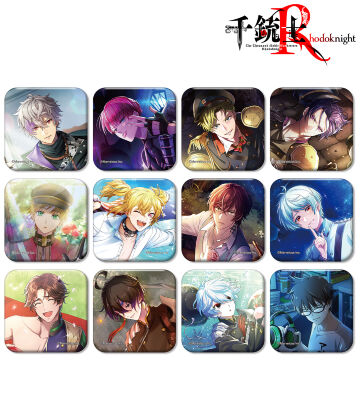 トレーディングカードイラストスクエア缶バッジ ver.A