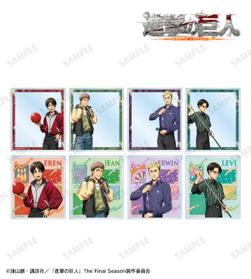 進撃の巨人 アクリルジオラマ アニーク エレン ミカサ アルミン Anique Shop JAPAN