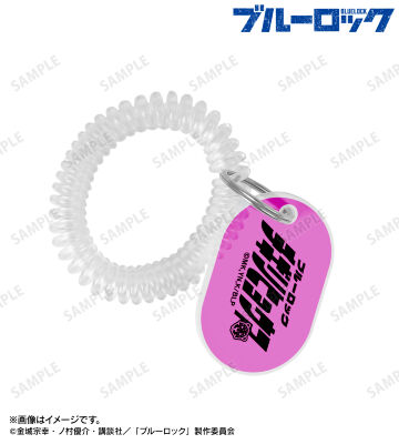 千切 豹馬 ネームデザイン ロッカーキー風アクリルキーホルダー