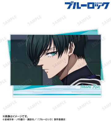 ブルーロック 糸師冴 モーニングルーティン ホログラム缶バッジ 、カードセット TVアニメ『ブルーロック』 - 描き下ろし 糸師 冴 モーニング
