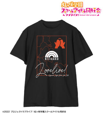 ラブライブ！虹ヶ咲学園スクールアイドル同好会　グラフィック　Tシャツ ラブライブ！虹ヶ咲学園スクールアイドル同好会』フル