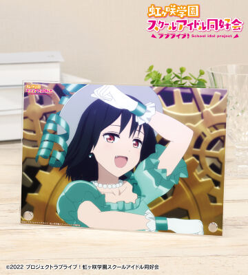 状態良　ラブライブサンシャイン　アートパネル ラブライブ！サンシャイン!!×YUNO アートパネル 高海千歌