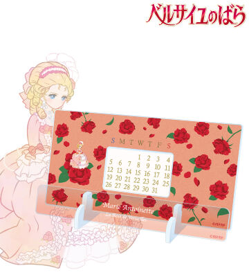 マリー・アントワネット Botania 卓上アクリル万年カレンダー