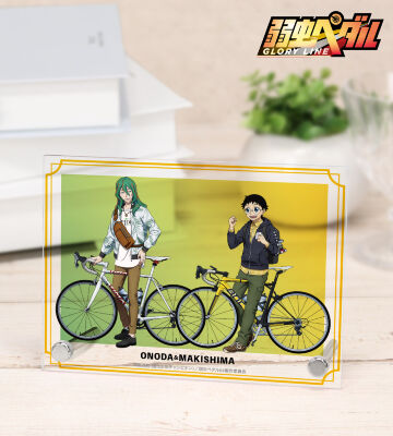 描き下ろし 小野田 坂道&巻島 裕介 アウトドアver. A6アクリルパネル