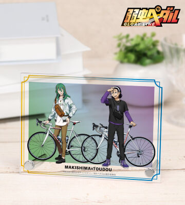 描き下ろし 巻島 裕介&東堂 尽八 アウトドアver. A6アクリルパネル