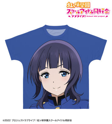 ラブライブ 虹ヶ咲学園 高咲侑 フルグラフィックTシャツ アロハver - ラブライブ！虹ヶ咲学園スクールアイドル同好会 - 描き下ろし 高