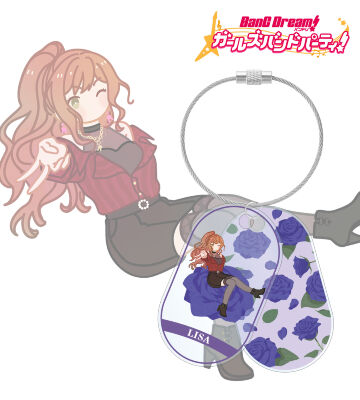 今井 リサ Botania 2連ワイヤーアクリルキーホルダー