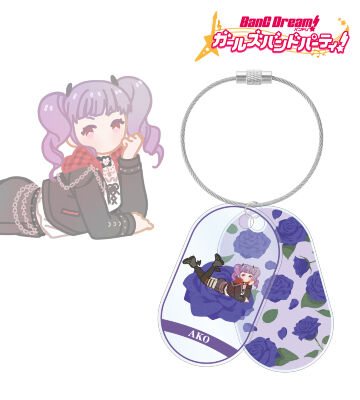 宇田川 あこ Botania 2連ワイヤーアクリルキーホルダー