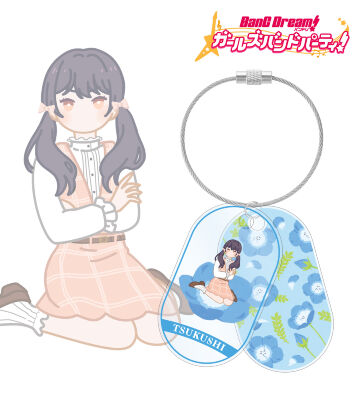バンドリ パレオ てるてる坊主 アクリルキーホルダー バンドリ てるてる坊主 アクリルキーホルダー