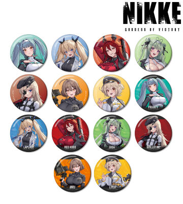 nikke and GALLERY コラボ 缶バッジ全8種 nikke and GALLERY コラボ 缶バッジ全8種