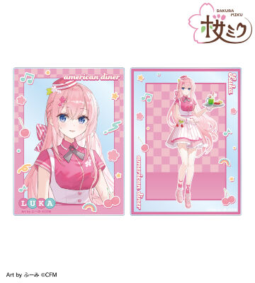 桜ミク - 描き下ろしイラスト 巡音ルカ Art by しらび BIG