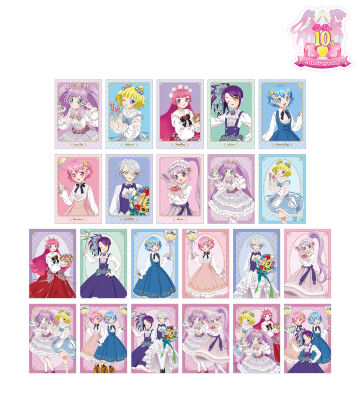 プリパラ ドレスパスケース　らぁら プリパラ10周年 - プリパラモチーフ 1ポケットパスケース