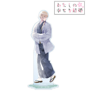 描き下ろし 久堂 清霞 春の歩み・水彩風ver. BIGアクリルスタンド