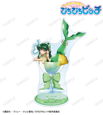 ぴちぴちピッチ カクテルグラス ロフト アクリルスタンド るちあ 波音 ぴちぴちピッチ カクテルグラス ロフト アクリルスタンド るちあ