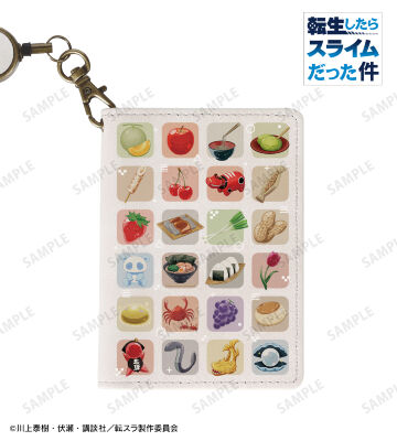 ご当地スライムリムル様 ヌバック調4ポケットパスケース