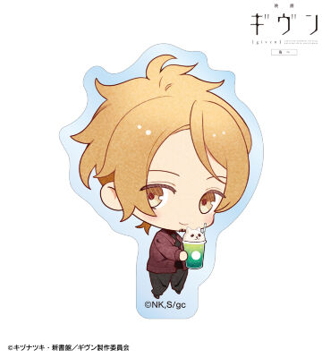 さといさんイラスト 中山 春樹 遊園地デートver. ダイカットステッカー