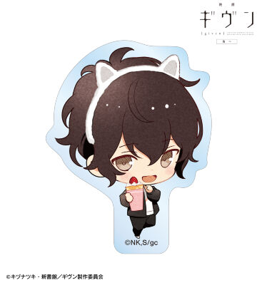 さといさんイラスト 村田 雨月 遊園地デートver. ダイカットステッカー