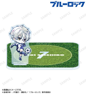【新品】ブルーロック【アクリルスタンド2種+缶バッジ1セット】凪誠士郎&御影玲王 TVアニメ『ブルーロック』 - 凪 誠士郎&御影 玲王 Ani-Art 第2弾