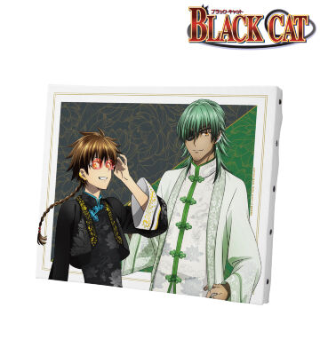 描き下ろし トレイン&スヴェン チャイナ服ver. キャンバスボード