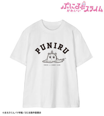 ぷにるのかわいい カレッジTシャツ