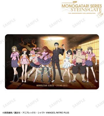 物語シリーズ×STEINS;GATE - 描き下ろし 羽川翼&桐生萌郁 コラボ
