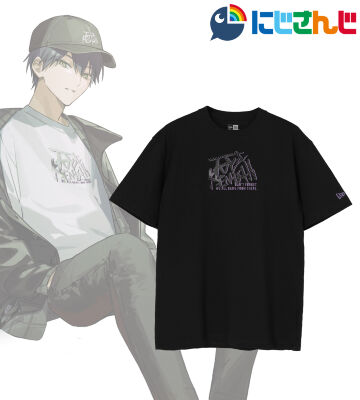 NEW ERA®コラボ 剣持刀也 Tシャツ ブラック