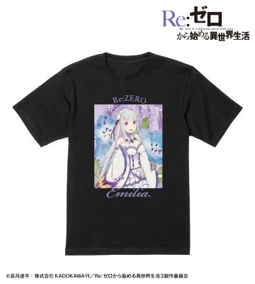 エミリア grunge CANVAS Tシャツ